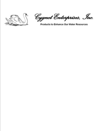 CYGNET ENTERPRISES, INC. PRODUCTS TO ENHANCE OUR WATER RESOURCES logo
