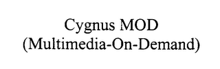 CYGNUS MOD (MULTIMEDIA-ON-DEMAND) logo