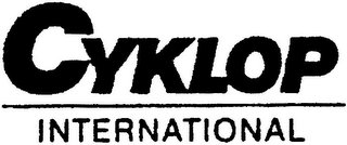 CYKLOP INTERNATIONAL logo