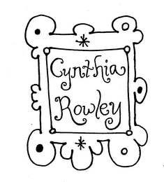 CYNTHIA ROWLEY logo