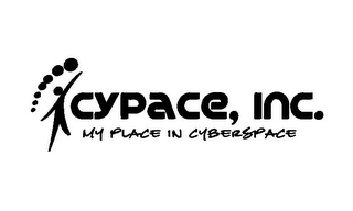 CYPACE, INC. MY PLACE IN CYBERSPACE logo