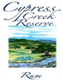CYPRESS CREEK RESERVE RUM logo