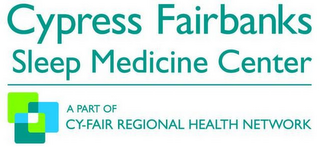 CYPRESS FAIRBANKS SLEEP MEDICINE CENTER A PART OF CY-FAIR REGIONAL HEALTH NETWORK logo