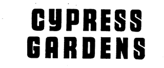 CYPRESS GARDENS logo