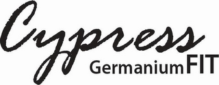 CYPRESS GERMANIUM FIT logo