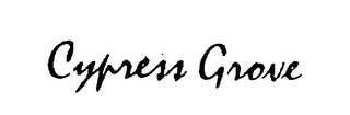 CYPRESS GROVE logo