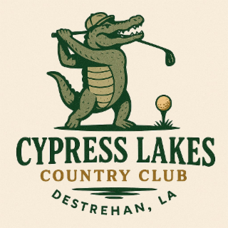 CYPRESS LAKES COUNTRY CLUB DESTREHAN, LA logo