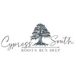CYPRESS SOUTH ROOTS RUN DEEP logo