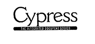 CYPRESS THE INTEGRATED DOCUMENT SERVER logo