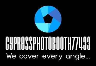 CYPRESSPHOTOBOOTH77433 WE COVER EVERY ANGLE... logo