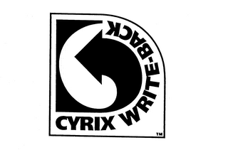 CYRIX WRITE-BACK logo