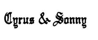 CYRUS & SONNY logo