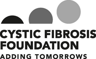 CYSTIC FIBROSIS FOUNDATION ADDING TOMORROWS logo
