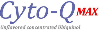 CYTO-Q MAX UNFLAVORED CONCENTRATED UBIQUINOL logo