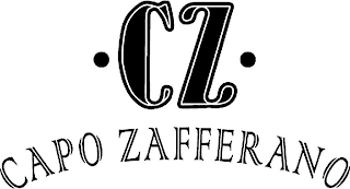 · CZ · CAPO ZAFFERANO logo