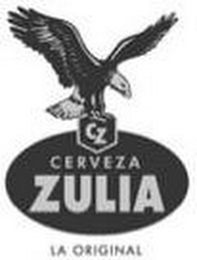 CZ CERVEZA ZULIA LA ORIGINAL logo