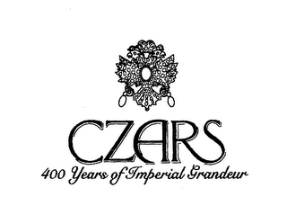CZARS 400 YEARS OF IMPERIAL GRANDEUR logo