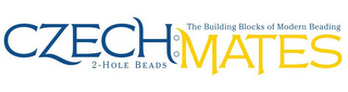 CZECH MATES 2-HOLE BEADS THE BUILDING BLOCKS OF MODERN BEADING logo