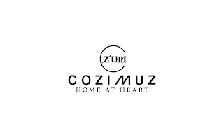 CZUM COZI MUZ HOME AT HEART logo