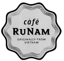 CÀFÊ RUNAM ORIGINALLY FROM VIETNAM logo