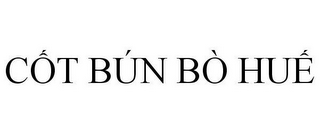 CÓT BÚN BÒ HUÉ logo