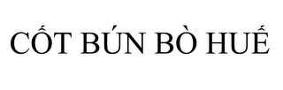 CÓT BÚN BÒ HUÉ logo
