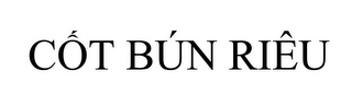 CÔT BÚN RIÊU logo