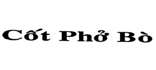 CÔT PHO BOÒ logo