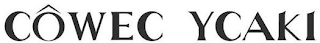 CÔWEC YCAKI logo