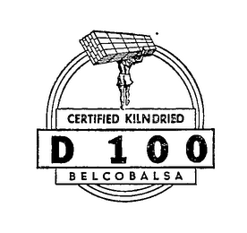D 100 BELCOBALSA CERITFIED KILNDRIED logo