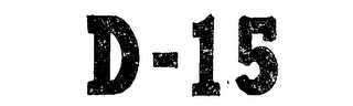 D-15 logo