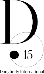 D 15 DAUGHERTY INTERNATIONAL logo