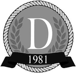 D 1981 logo
