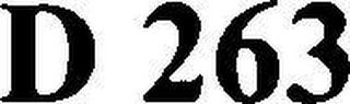 D 263 logo