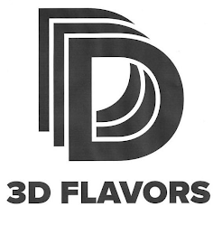 D 3D FLAVORS logo