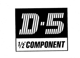 D-5 1/2" COMPONENT logo