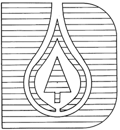 D logo