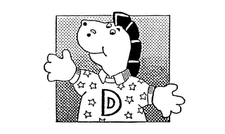 D logo