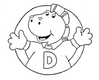 D logo