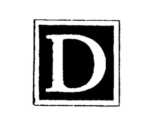 D logo