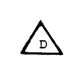 D logo