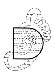 D logo