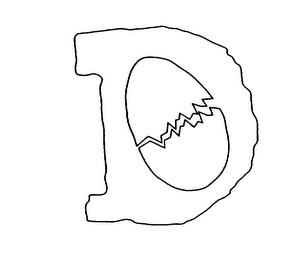 D logo