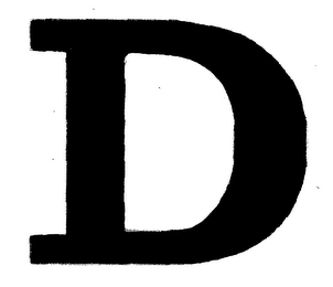 D logo