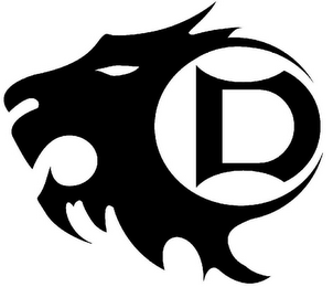 D logo