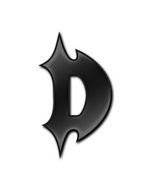 D logo
