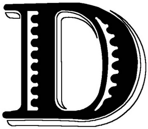 D logo