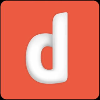 D logo
