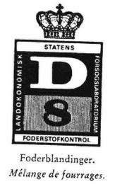 D 8 STATENS FODERSTOFKONTROL logo