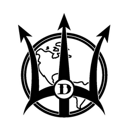 D logo